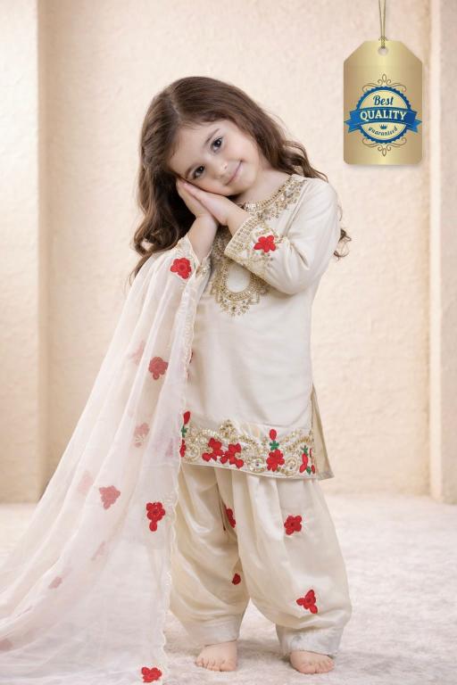 Premium Quality Ready To Wear OC 245 Crep Children clothing supplier in Kolkata - wholesale export